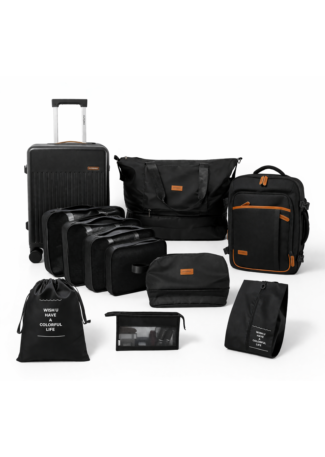 Terra-Z 4 Piece Premium Travel Set – Outerra Travel Gear